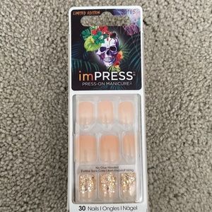 Brand new impress press-on nails
